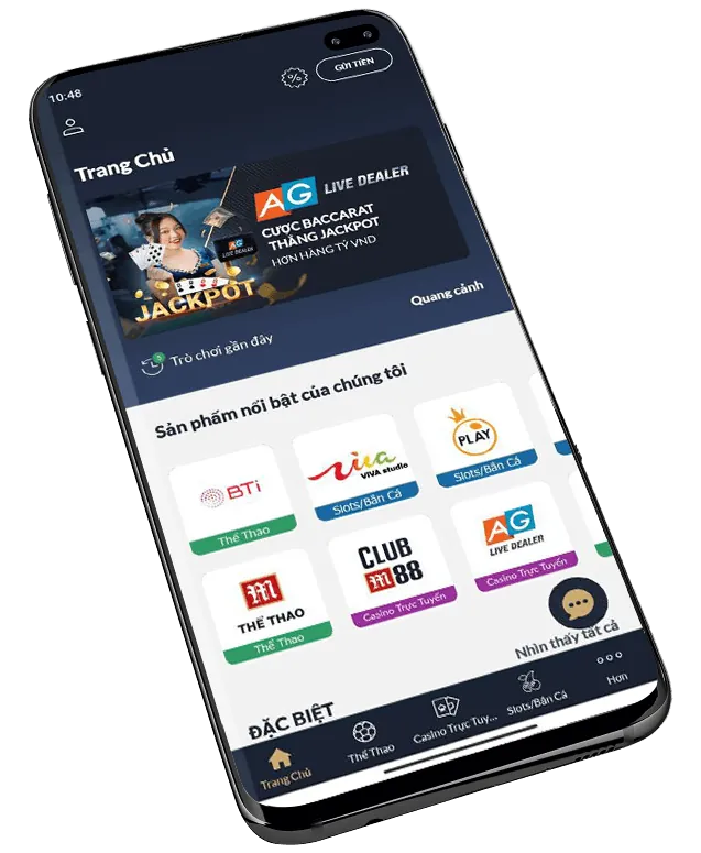 Giao diện ứng dụng 11win chính thức